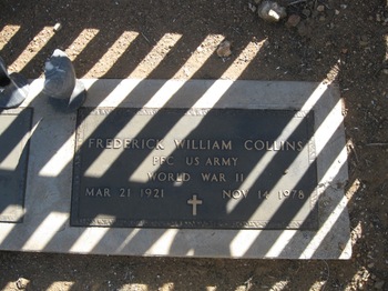 Collins, Frederick William gravesite