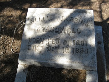Stanfield, Mary Ellen ('Nellie') gravesite