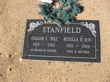 Stanfield, Rosella Frances gravesite
