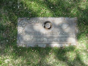 Acosta, Guillermo R. ('Willie') gravesite