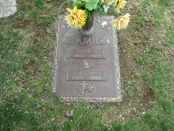 Alamillo,   Virginia Paco gravesite