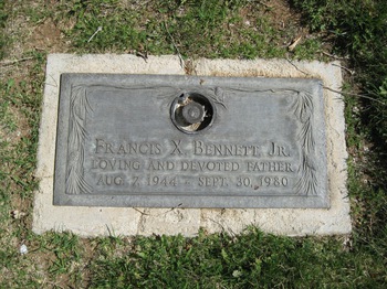 Bennett, Jr. Francis Xavior gravesite