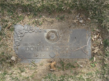 Bones, Donald Raymond gravesite