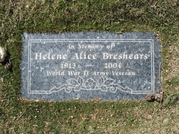 Breshears, Helene Alice gravesite