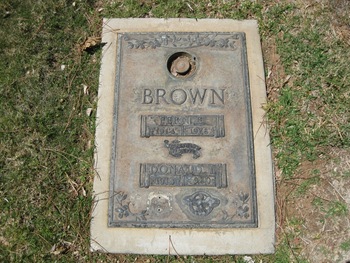 Brown, Donald Irving gravesite