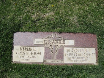 Graves, Merlin Eugene gravesite