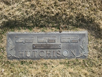 Hutchison, Warren Paul gravesite