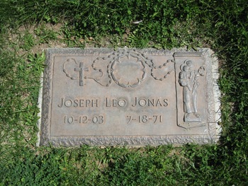 Jonas, Joseph Leo gravesite