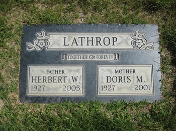 Lathrop, Herbert Warren gravesite