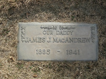 MacAndrew, James Jack gravesite