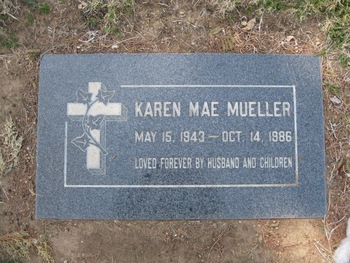 Mueller,   Karen Mae gravesite