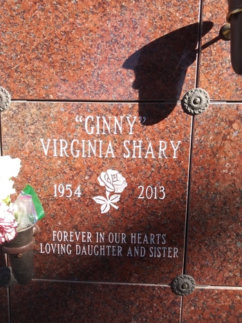 Shary, Virgina ('Ginny') gravesite
