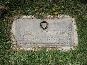 Trueblood, Martha Elizabeth gravesite