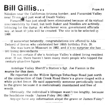 Foley,   James Henry document
