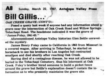 Foley,   James Henry document