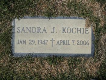 Kochie, Sandra J. gravesite