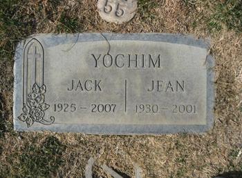 Yochim, Jack gravesite
