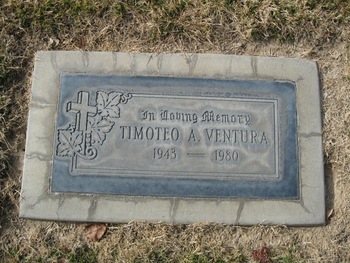 Ventura,   Timoteo Aguayo gravesite