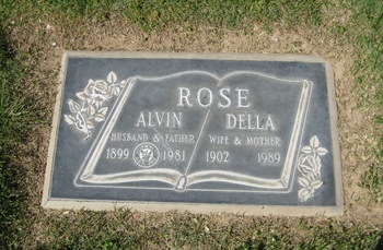 Rose, Alvin George Walter gravesite