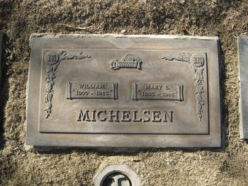 Michelsen,   William gravesite