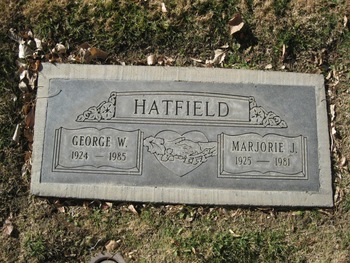 Hatfield, George William gravesite