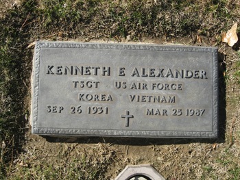 Alexander, Kenneth Ezell gravesite