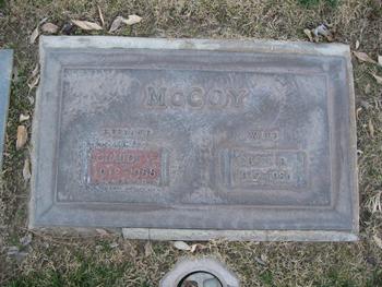 McCoy, Claude Virgil gravesite