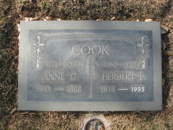 Cook, Anne Genevieve gravesite