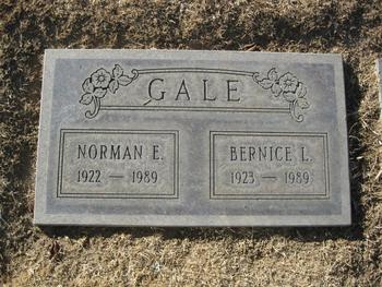 Gale, Bernice Louise gravesite