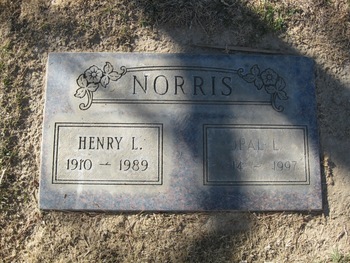Norris,   Henry Lee gravesite