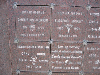 Wright, Charles Joseph gravesite