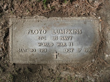 Lumpkins, Floyd gravesite