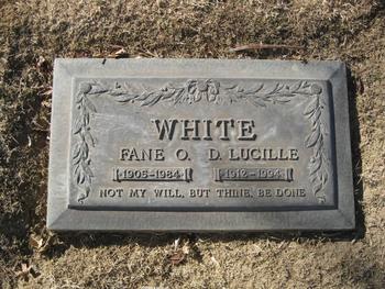 White,   Dorothy Lucille gravesite