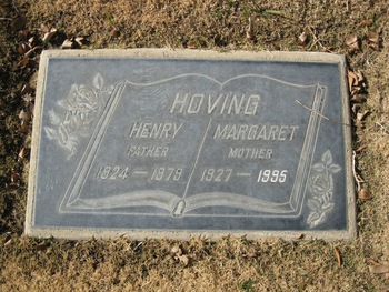 Hoving, Margaret Mary gravesite
