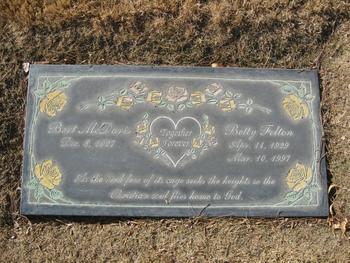 Felton, Betty Lee gravesite