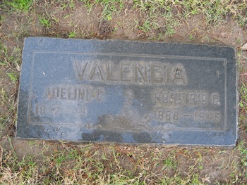 Valencia,   Porfirio Gilbert gravesite