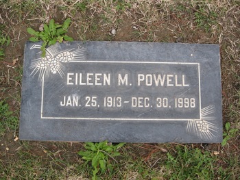 Powell, Eileen M. gravesite