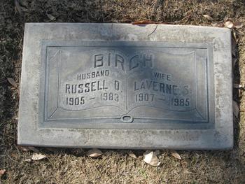 Birch, LaVerne Sylvia gravesite