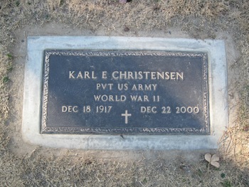 Christensen,   Karl E. gravesite