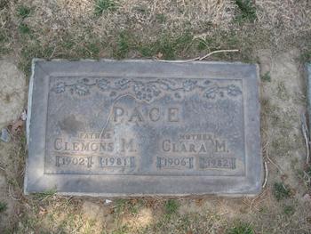 Pace, Clara M. gravesite