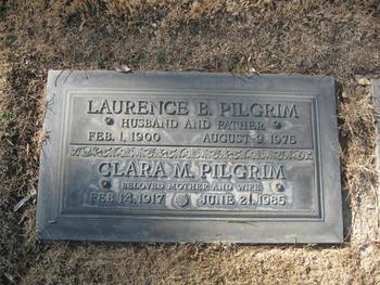 Pilgrim,   Clara Mable gravesite