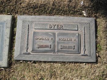 Dyer, Ronald Harrison gravesite