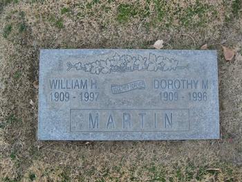Martin,   Dorothy M. gravesite