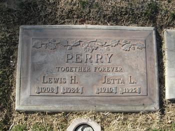 Perry, Jetta L. gravesite