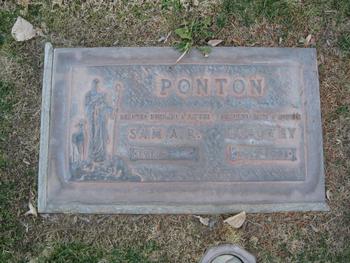 Ponton, Arvel Rodolphus gravesite