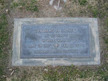 Santo,   Thomas Henry gravesite