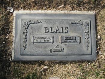 Blais, Gilberte Jeanne gravesite