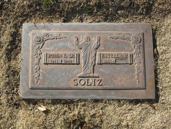 Soliz,   Estella R. gravesite