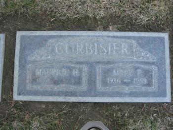 Corbisier, Maurice H. ('Corby') gravesite