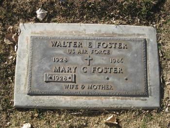 Foster, Mary C. gravesite